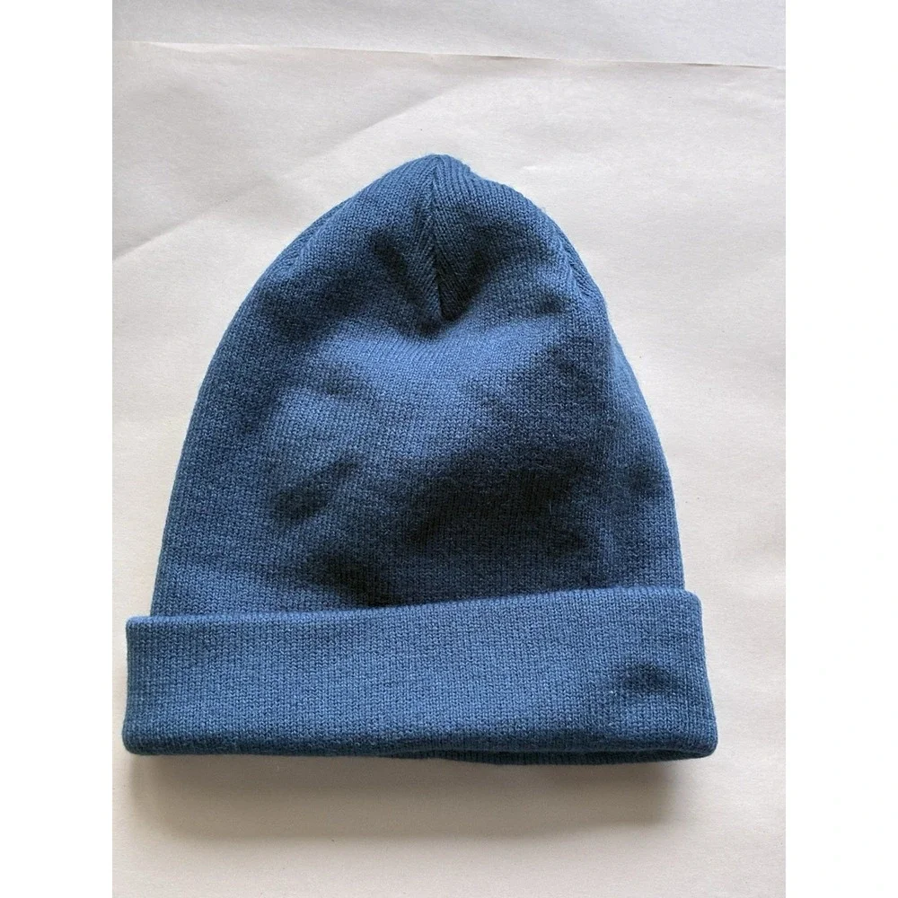 Furtalk Knit Bennie Hat Blue One Size Winter